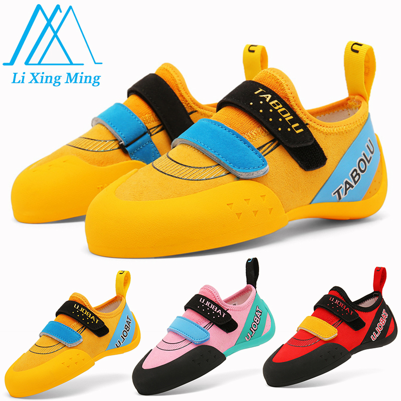 Climbing Shoe Beginner - Rock-Climbing Shoes Boys Girls Indoor Outdoor