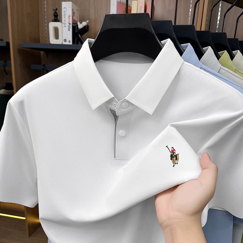 Polo Shirt Equestrian - Luxury men classic brand fashion equestrian