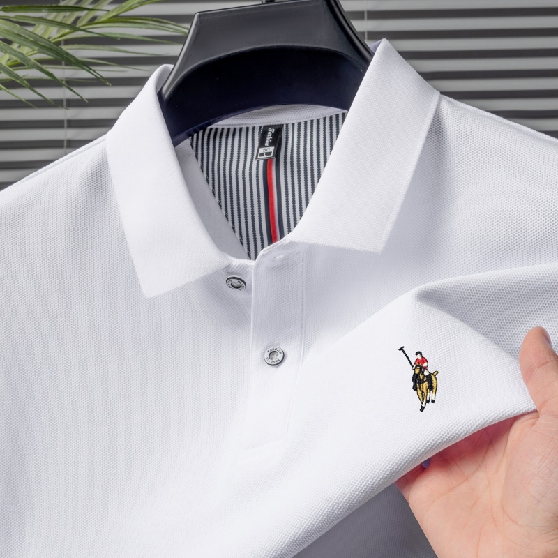 Polo Shirt Equestrian - 2026 men exquisite short sleeved polo