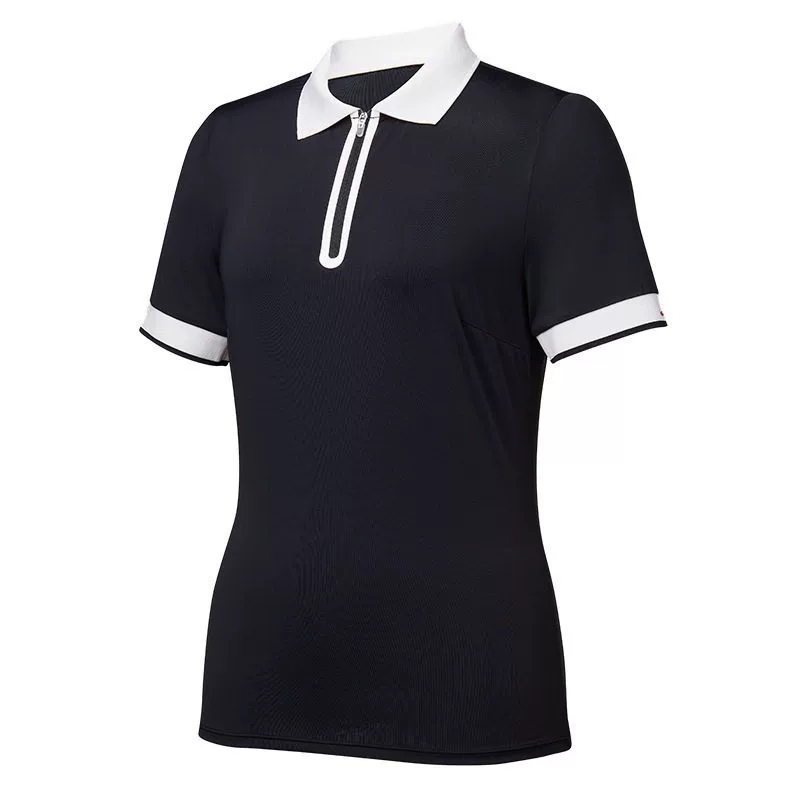 Polo Shirt Equestrian - Women's Summer Polo Shirt with Collar