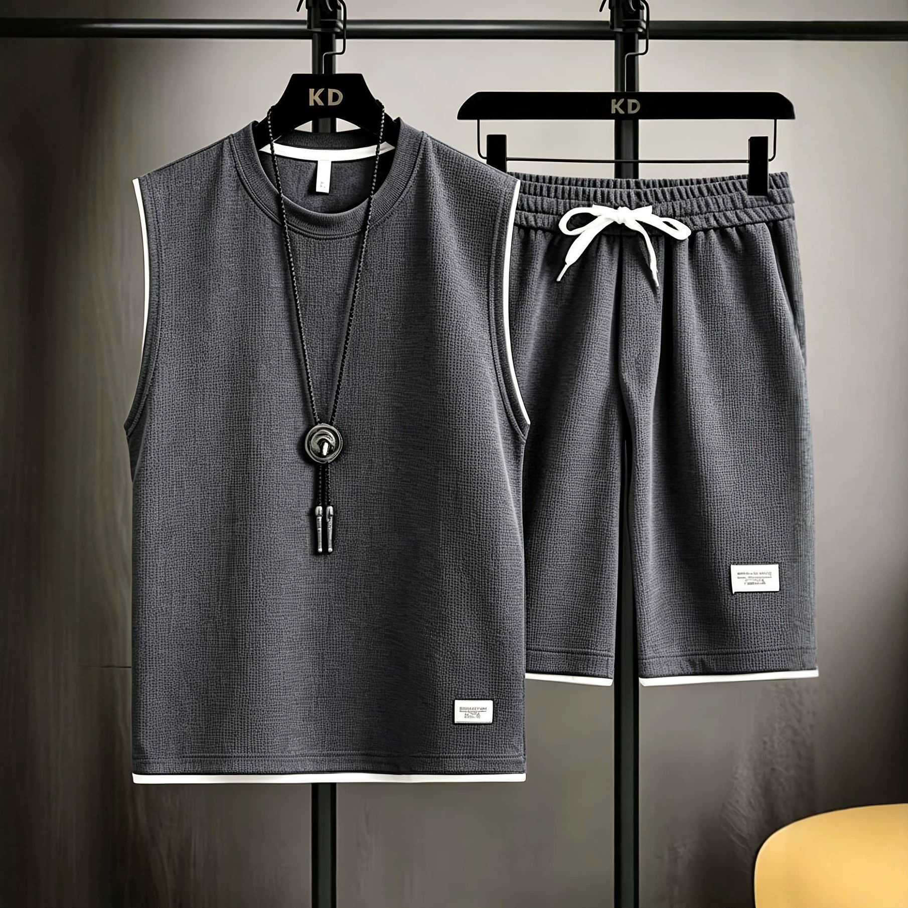 Summer men's vest sets high qu - Outdoor Sportswear 评论和价格