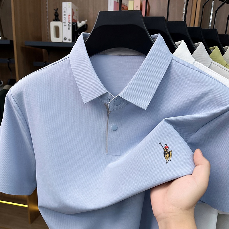 Luxury men classic brand fashi - Polo Shirt Equestrian 评论和价格