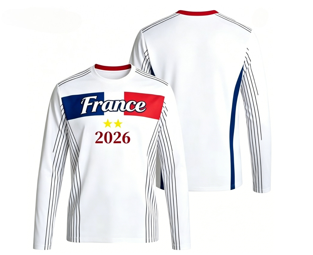 New French round neck long sle - Outdoor Sportswear 评论和价格