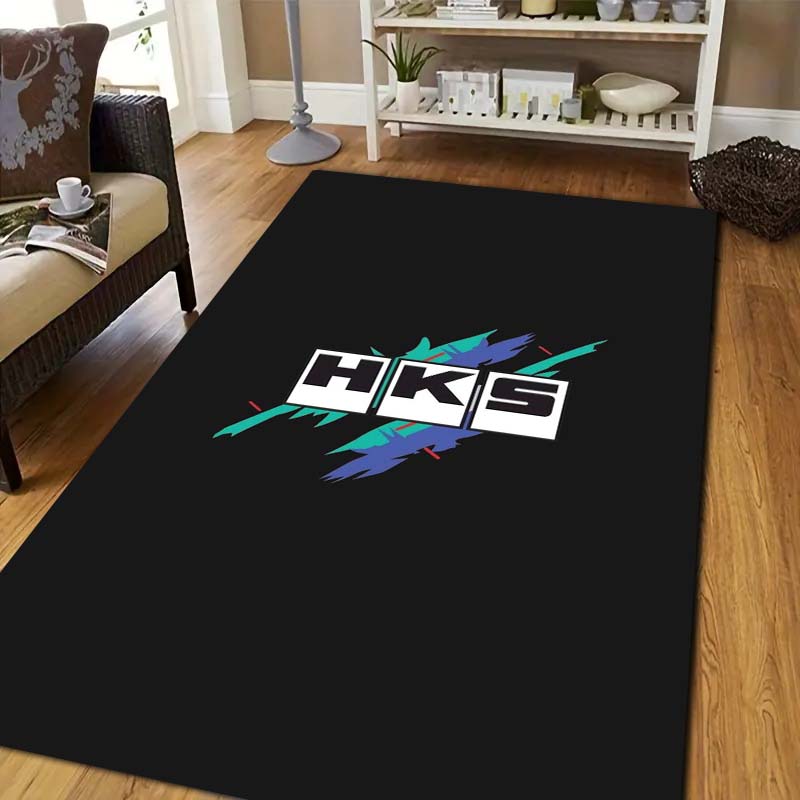 3D Racing H-HKS Print Area Rug - Outdoor Sport Area 评论和价格