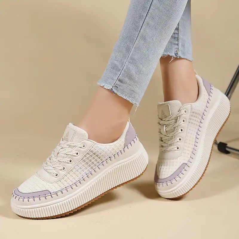 Brown Shoes Woman Flats Autumn - Outdoor Sport Use Class 评论和价格