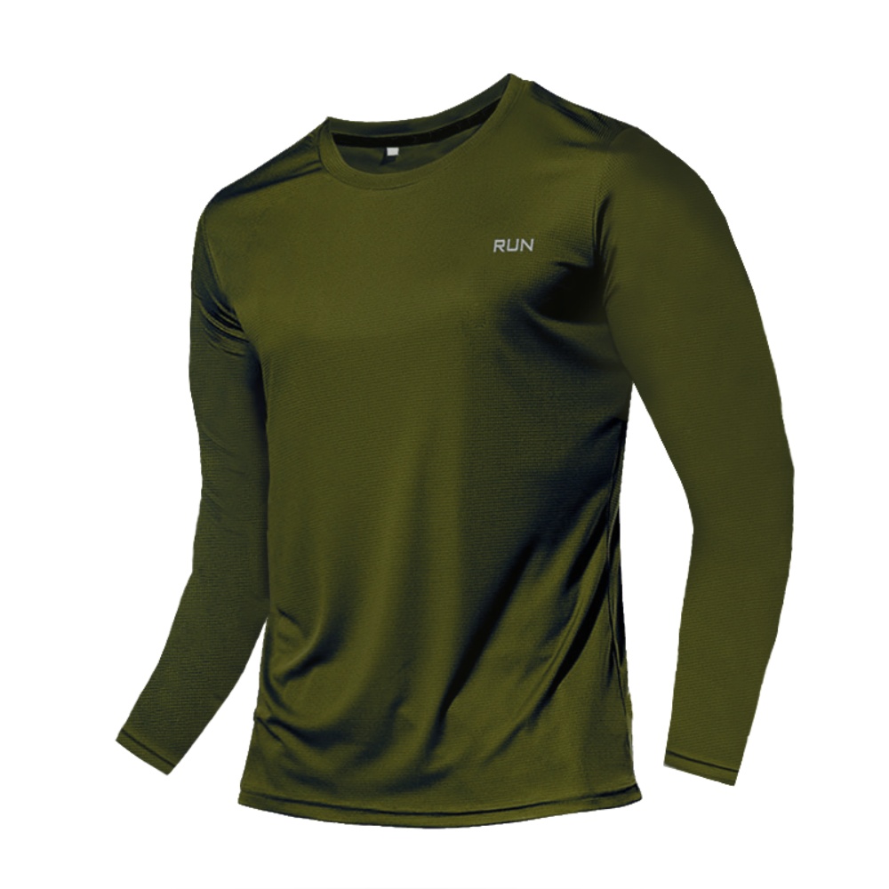 Sports Casual Crew Neck Long-S - Outdoor Sportswear 评论和价格