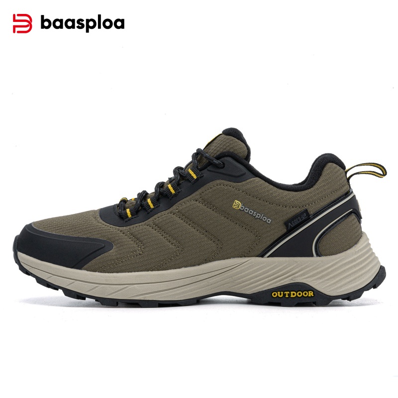 Baasploa Men Hiking Shoes Wate - Climbing Shoe Beginner 评论和价格