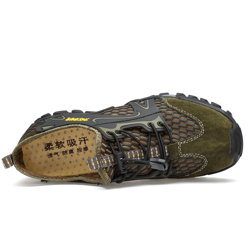 Summer Breathable Men Hiking S - Climbing Shoe Beginner 评论和价格