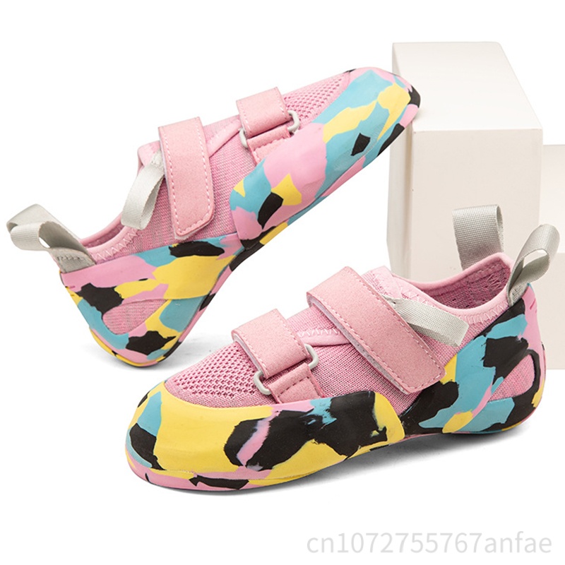 New Kids Rock-Climbing Shoes P - Climbing Shoe Beginner 评论和价格
