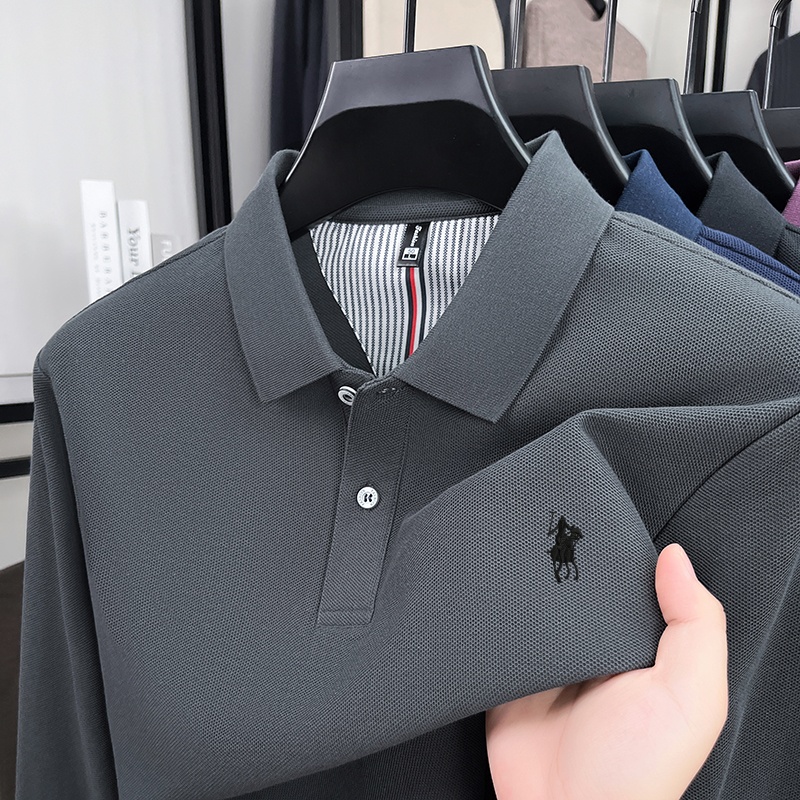 Autumn new men clothing brand  - Polo Shirt Equestrian 评论和价格